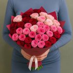 Розы кустовые пионовидные