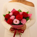 Букеты красные