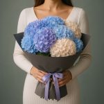 Гортензии сиреневые