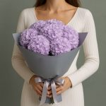 Букеты фиолетовые