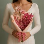 Орхидеи кремовые