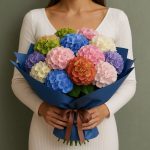 Гортензии синие
