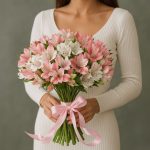 Альстромерии белые